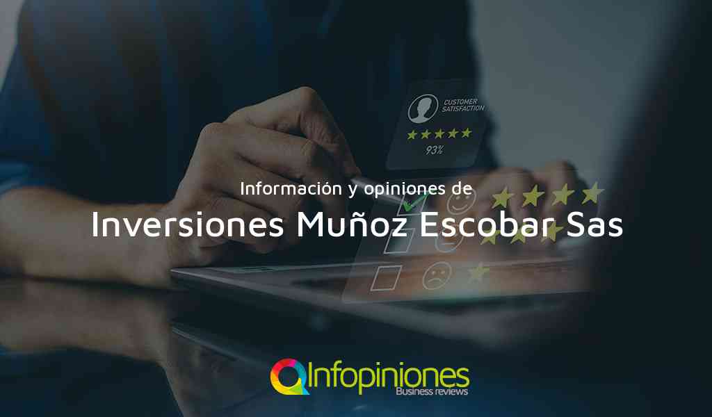 Información y opiniones sobre Inversiones Muñoz Escobar Sas de Barranquilla